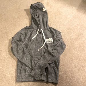 Roots zip up sweater